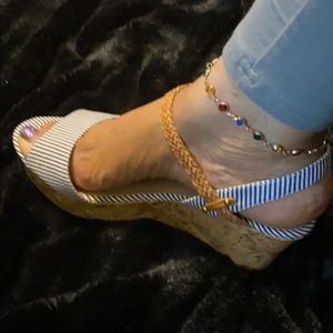 New wedge shoes size 11.